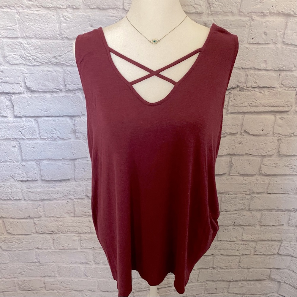 Old Navy Luxe sleeveless tank size Large